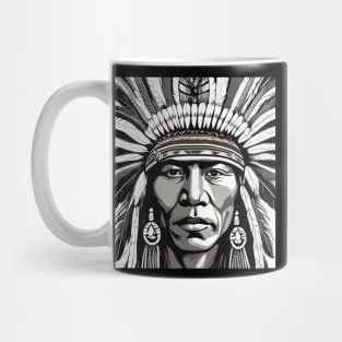 Portrait of an Indian Mug